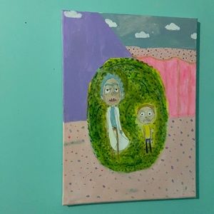 Rick and Morty Painting
